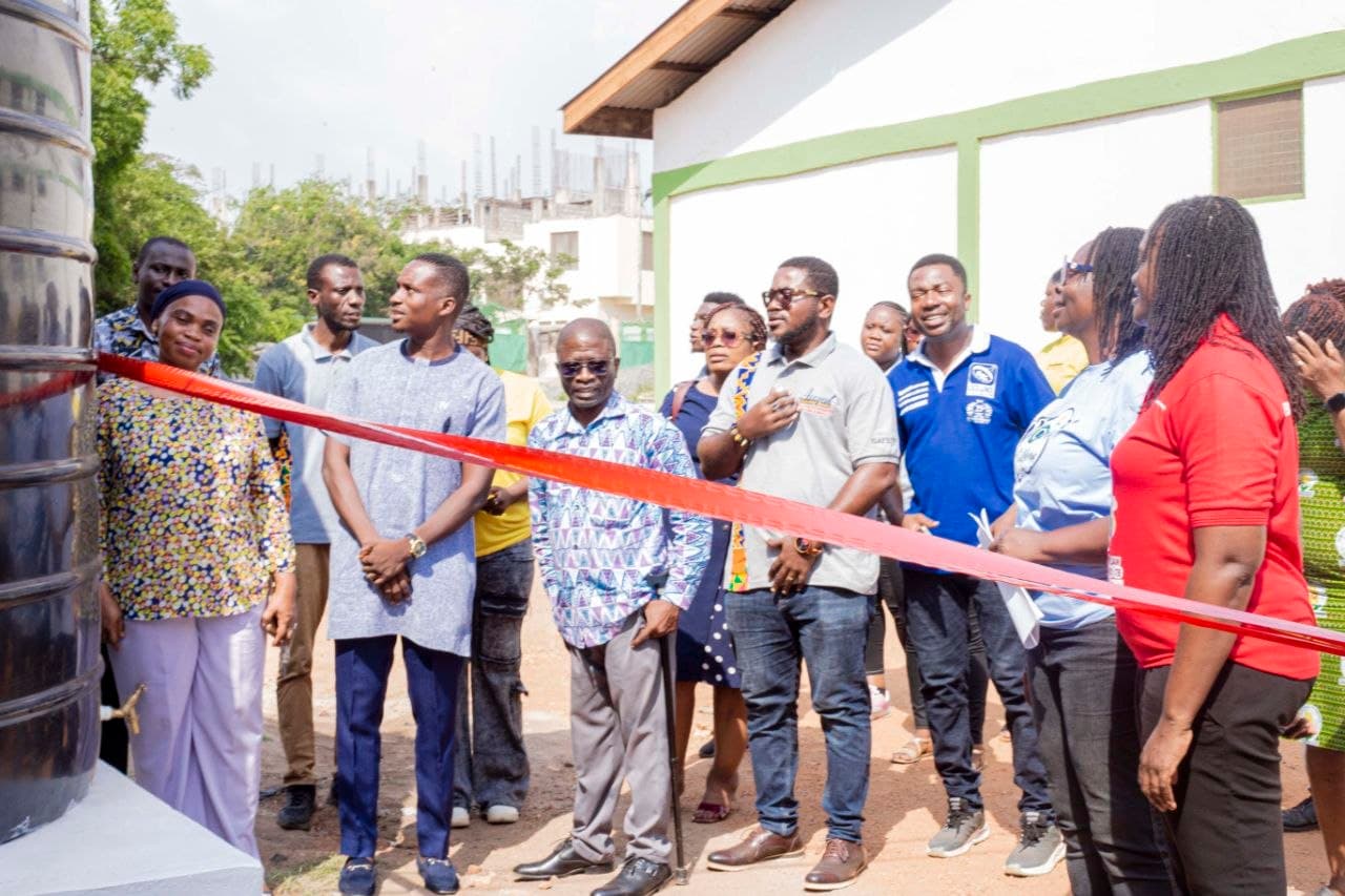 Accord Foundation Donates Polytank to Ashaiman Government Hospital