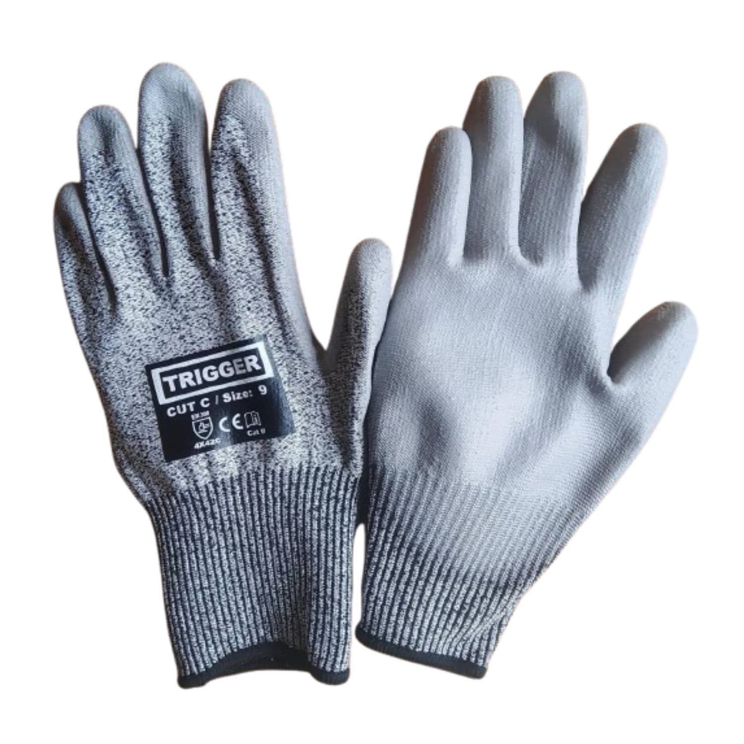 Cut-resistant and chemical-resistant safety gloves