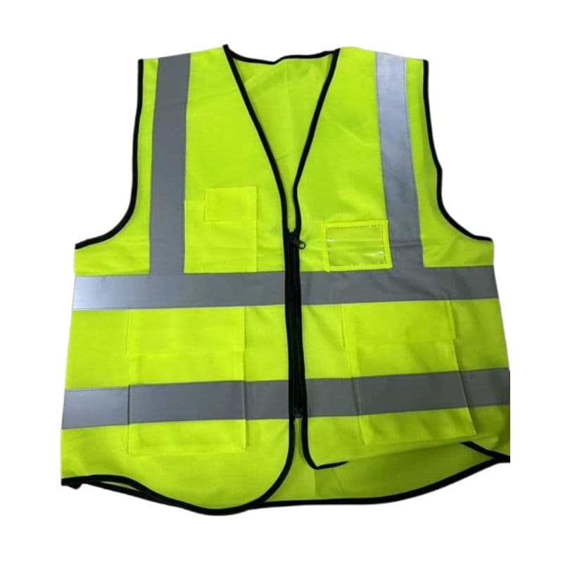 Executive High-Visibility Safety Vest with Pockets