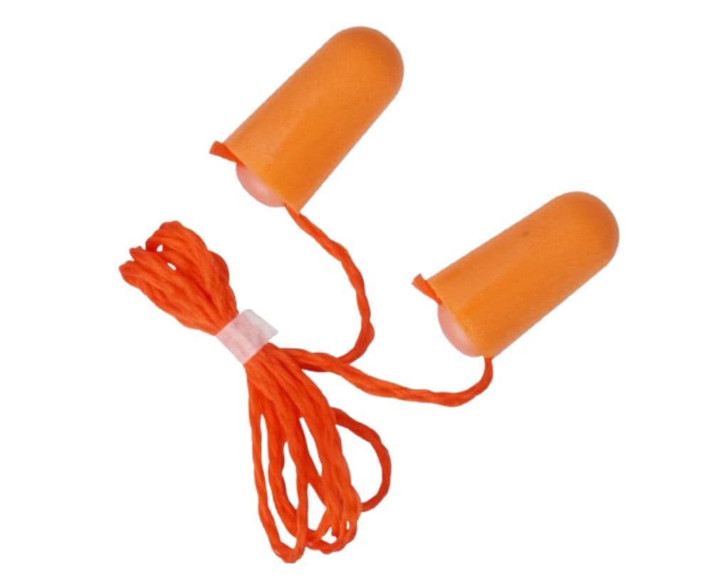 Corded Foam Earplugs