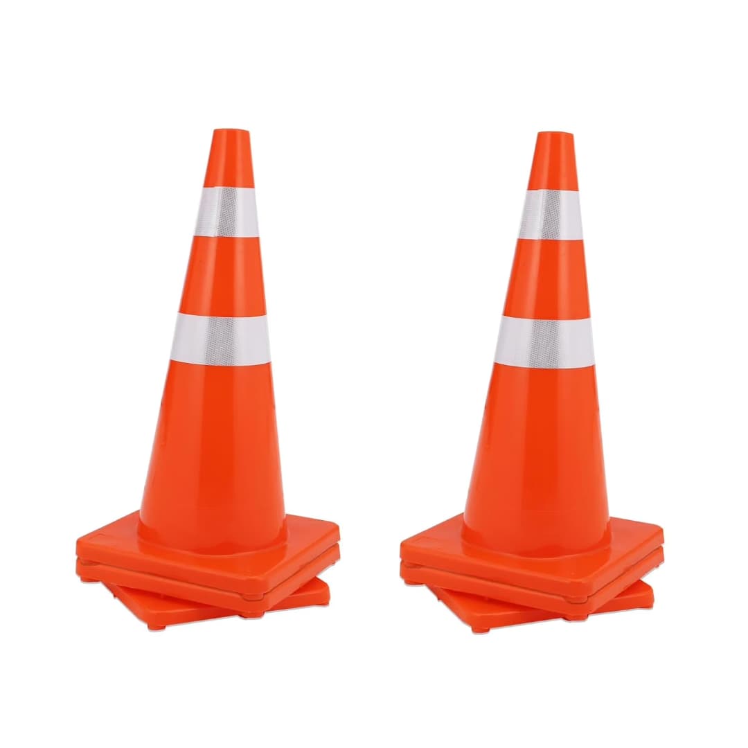 Heavy-Duty PVC Traffic Cones