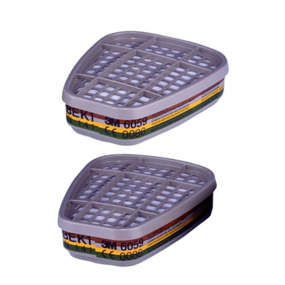 3M 6059 ABEK1 Gas and Vapor Cartridge