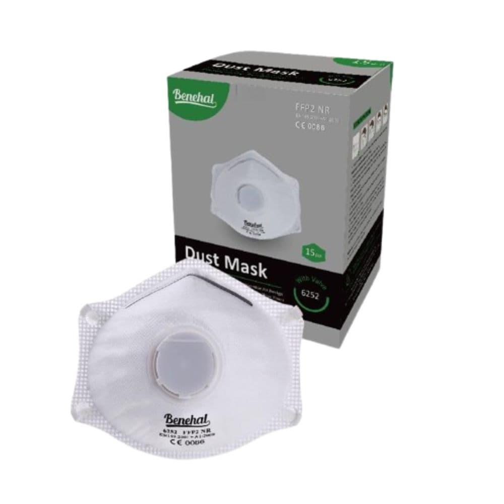 Benehal 6252 FFP2 NR Valved Dust Mask