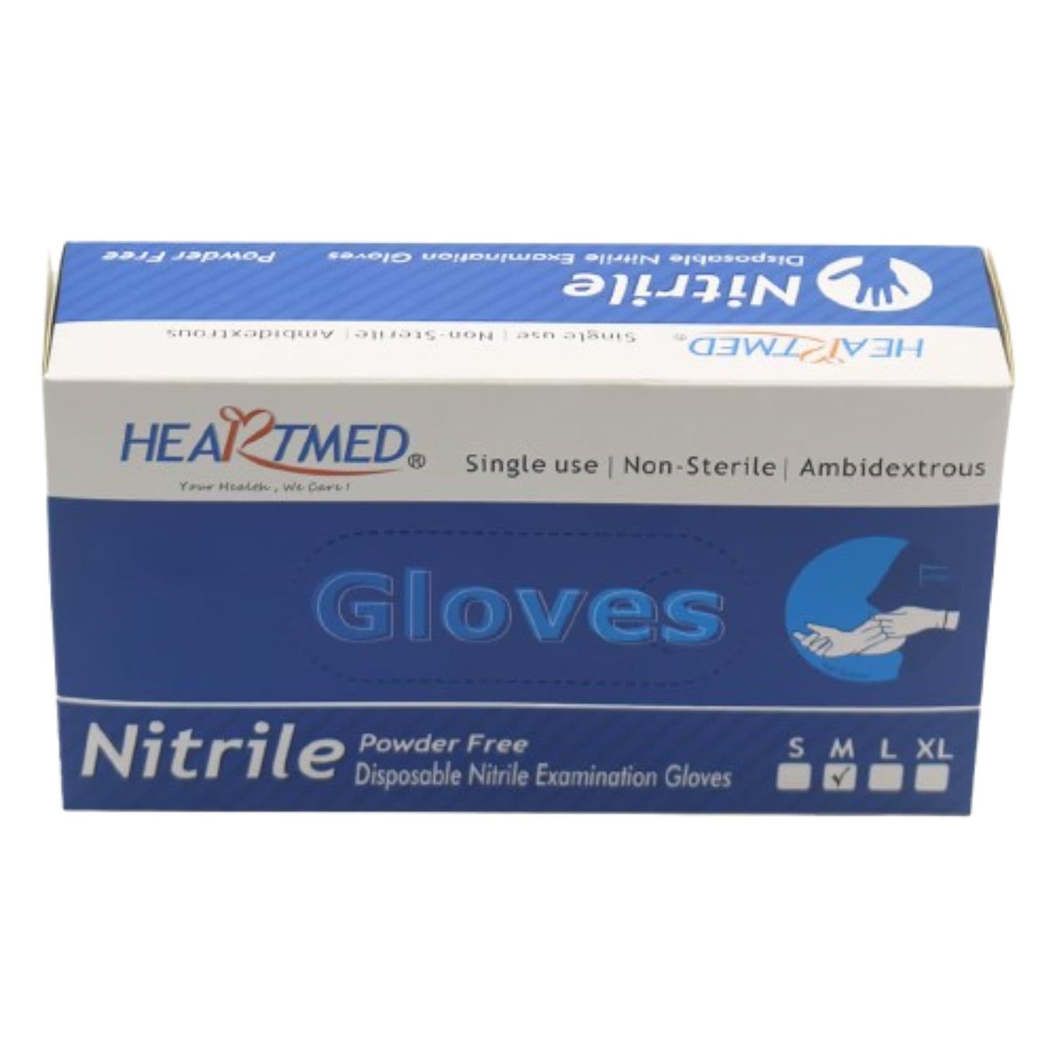 Heartmed Disposable Powder-Free Latex Gloves