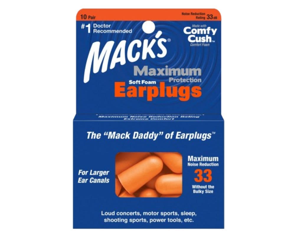 Mack's Maximum Foam Earplugs