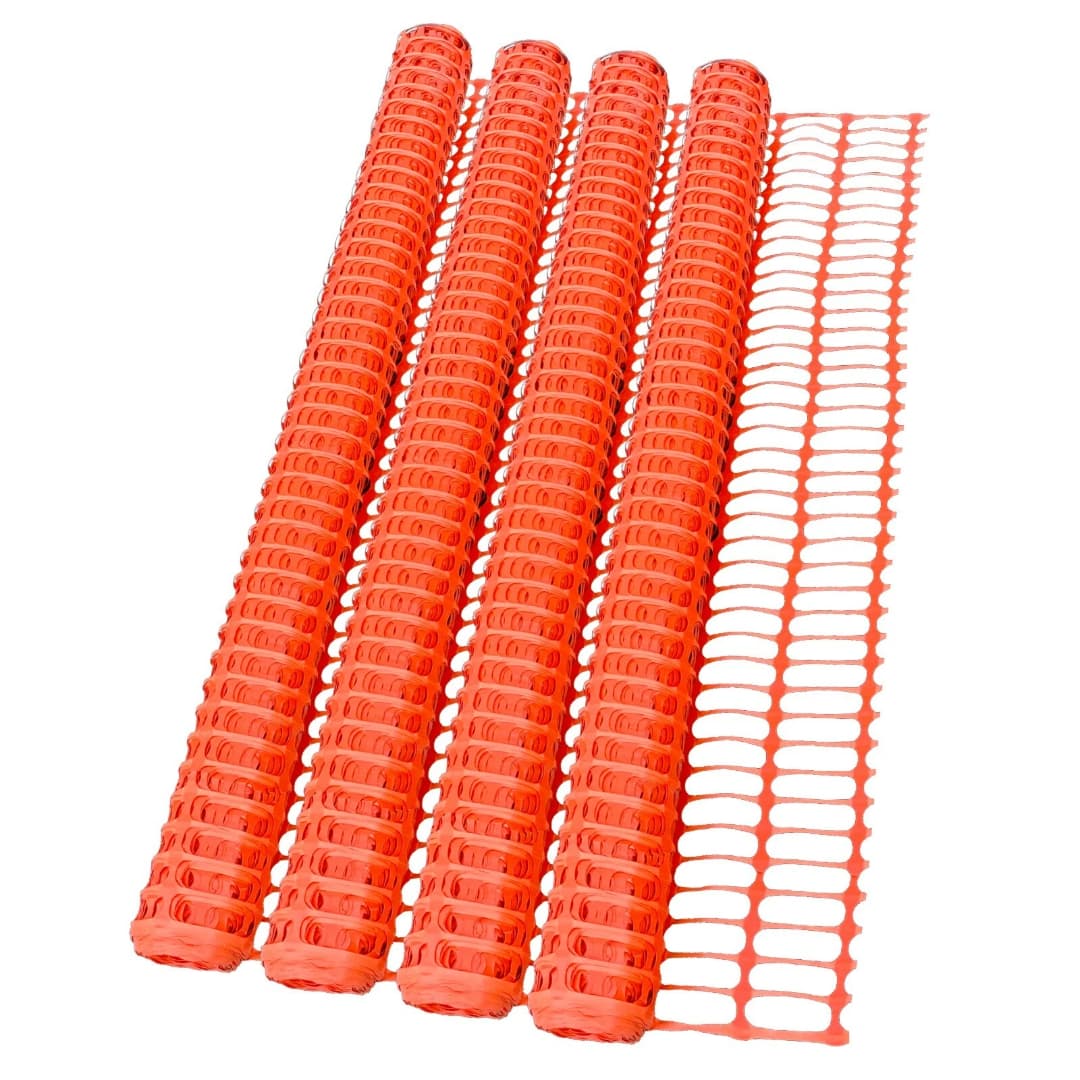 High-Visibility Safety Barricade Net