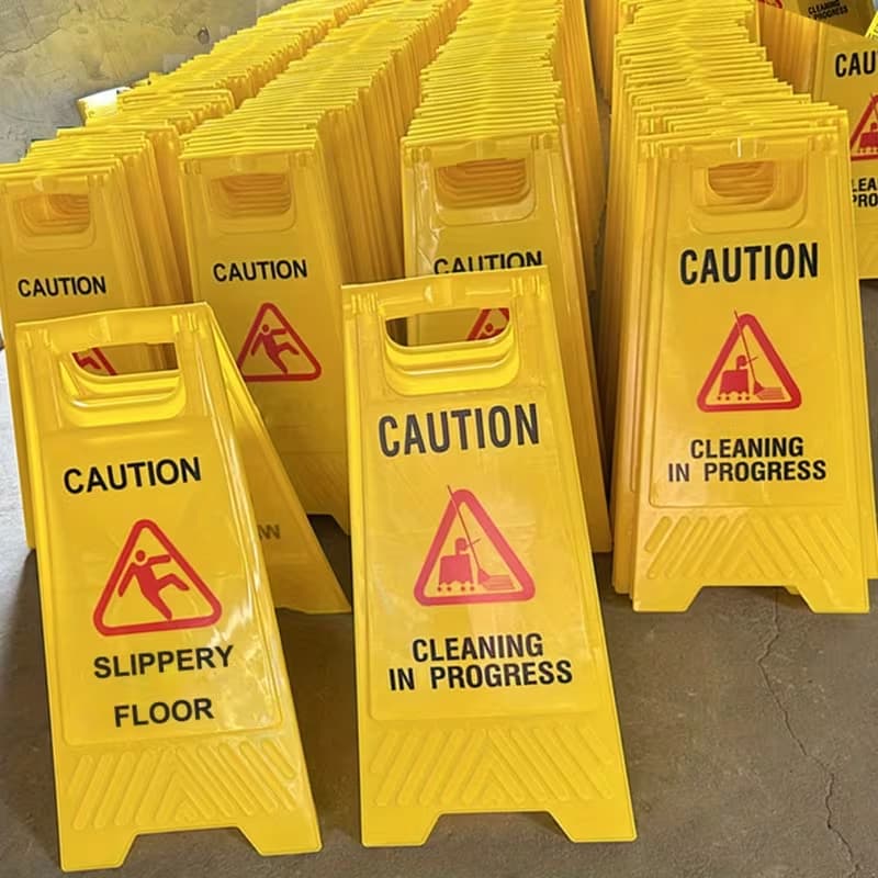 Industrial Safety Signage (Wet Floor & Custom)